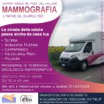 In arrivo nei paesi del Vallone il Camper con Mammografo. L’Associazione Vita ONLUS invita tutte le donne a prenotarsi!