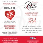 Dona il tuo 5 per mille all’Associazione Vita Onlus – C.F. 92054310856